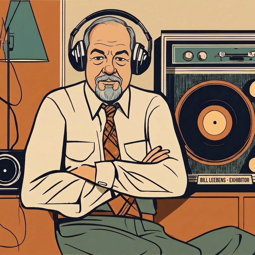 Bill Leebens, the Audio Cynic, illustrated